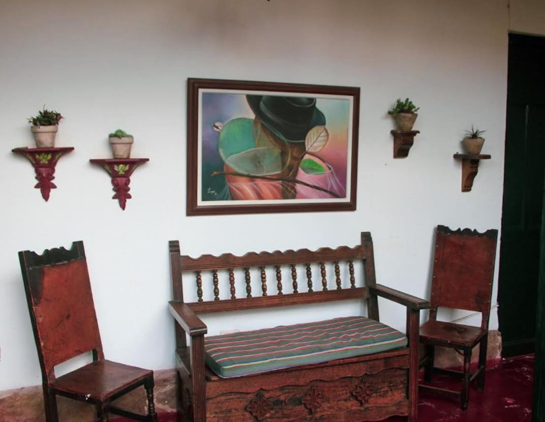 Casa Dante, Desde 1792! Hotel Tibasosa Bagian luar foto