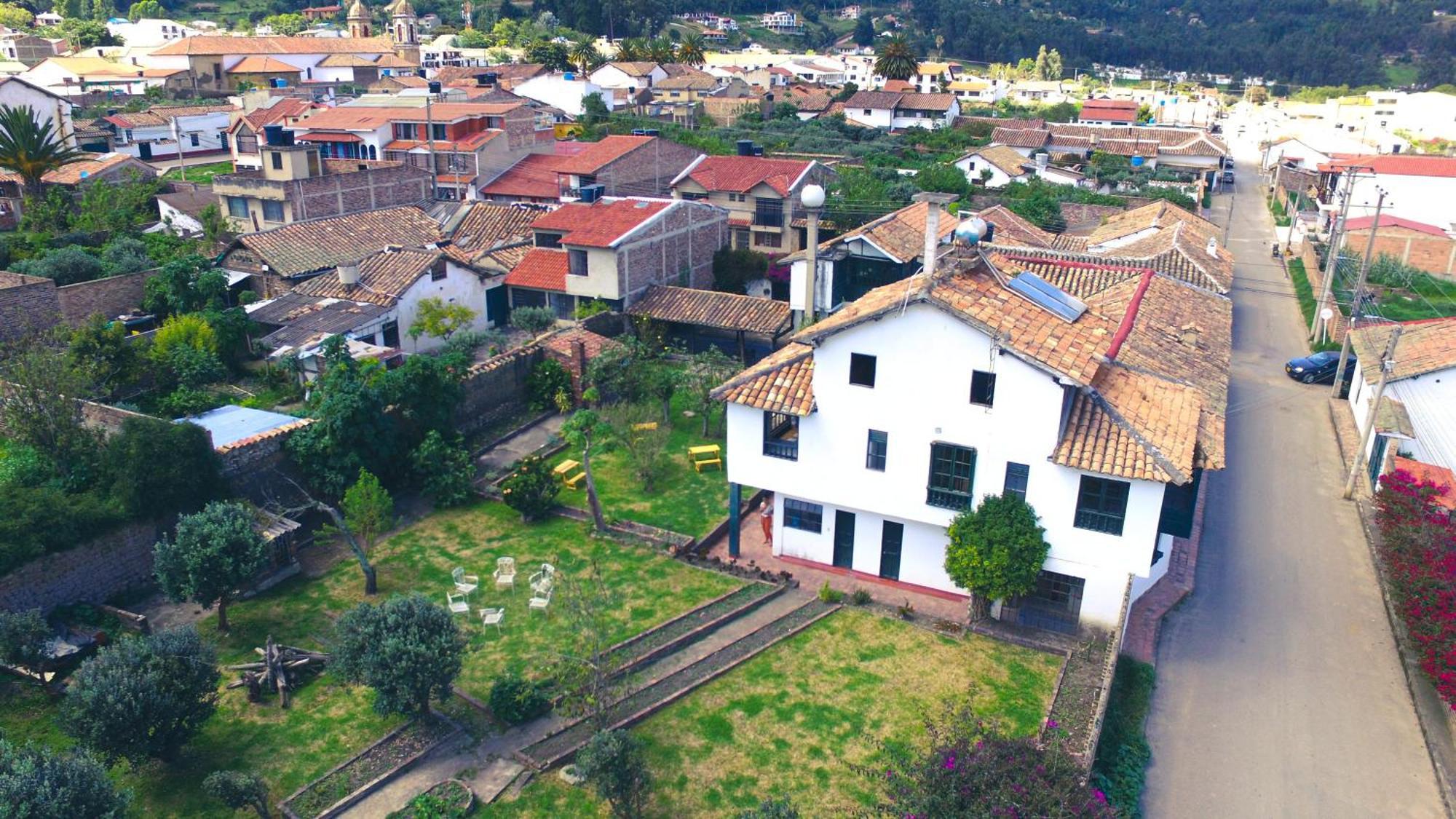 Casa Dante, Desde 1792! Hotel Tibasosa Bagian luar foto